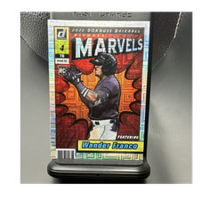 Panini 2022 Donruss Marvels #M-8 Wander Franco Diamond Rookie Insert