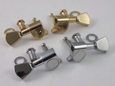 3 aside Machine Heads Metal Tulip Buttons for Gibson style guitar Chrome or Gold
