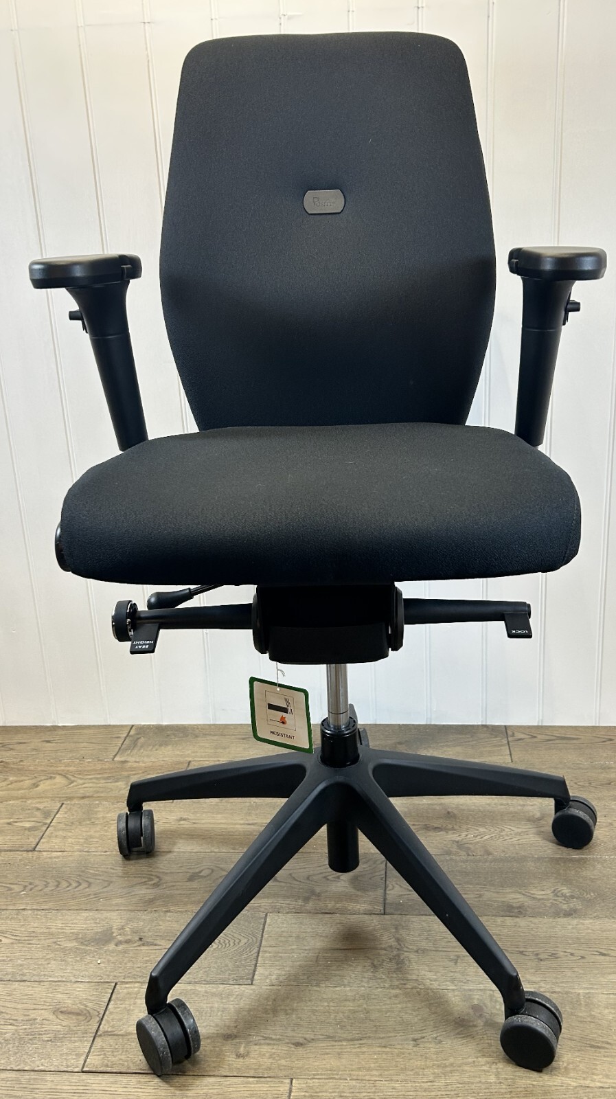 Positiv Plus Medium Back Ergonomic Office Chair - Black