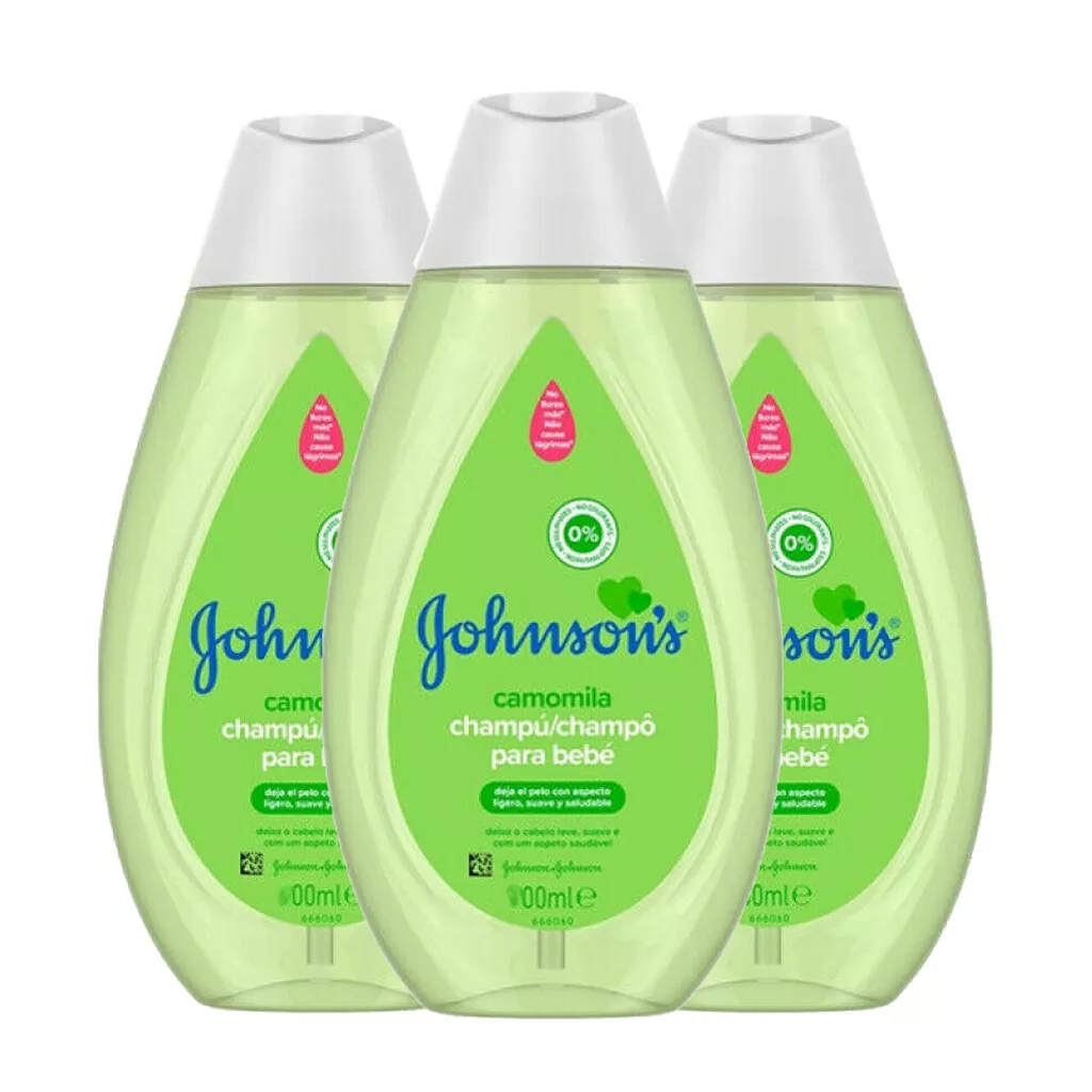Johnson and Johnson Baby Chamomile Shampoo 300ml Pack of 3 eBay