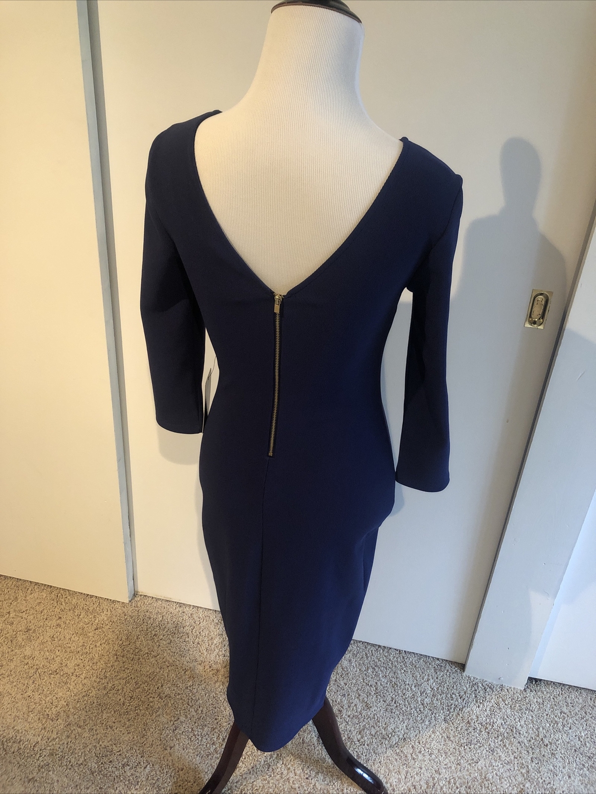 NWT Express Womens Dress Size XS Blue 