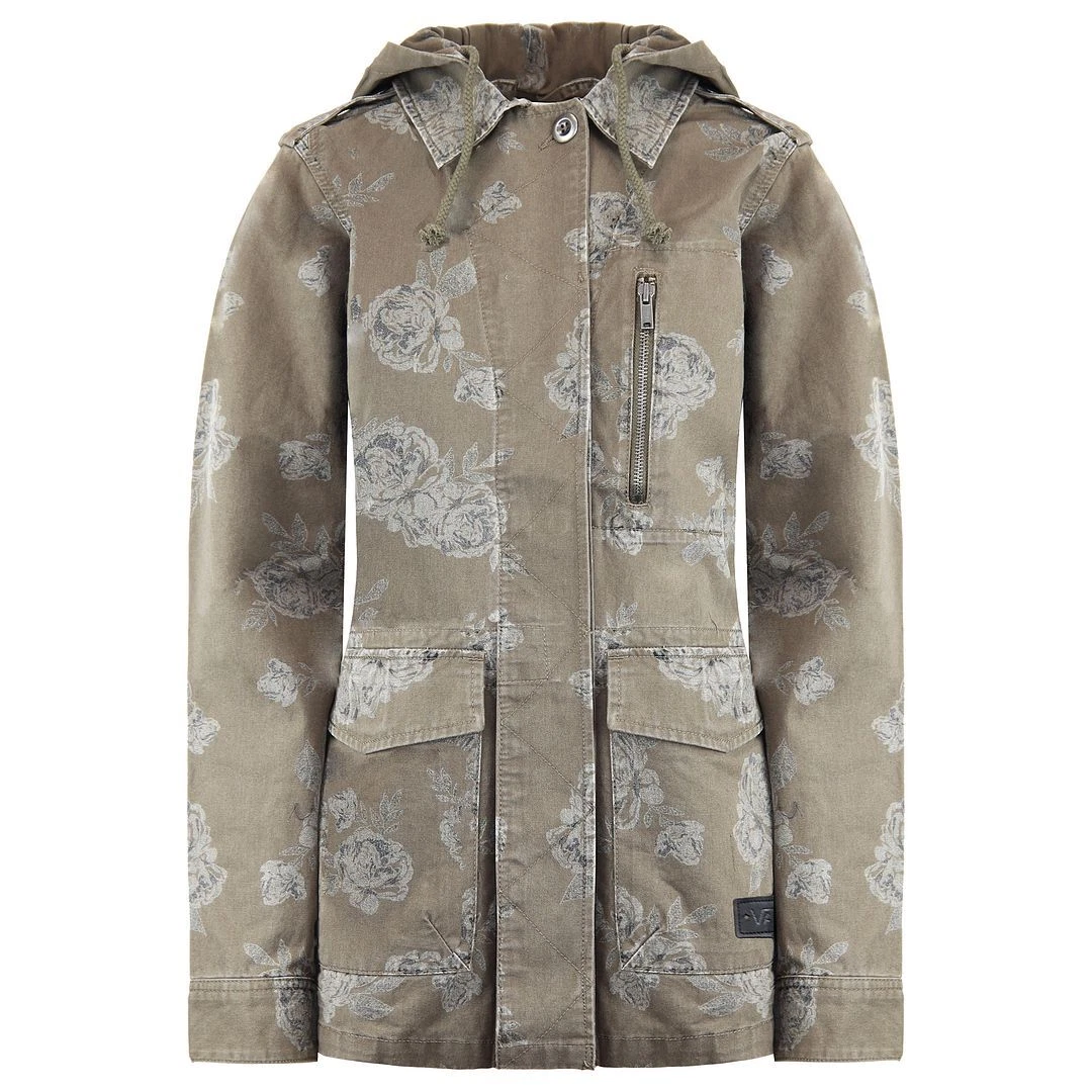 Vans camo on sale jacket womens