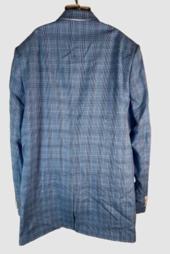 Tommy Hilfiger Kid's Boy's Blue Glen Plaid Sport Coat Suit Jacket Size 20 - Picture 2 of 3