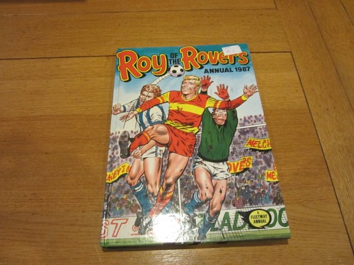 ROY OF THE ROVERS ANNUAL - Year 1987 - UK Annual ( With Price Tab ) - 第 1/8 張圖片