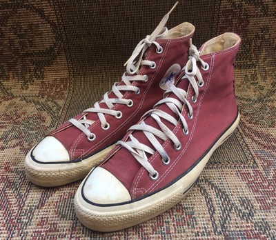 maroon converse ebay