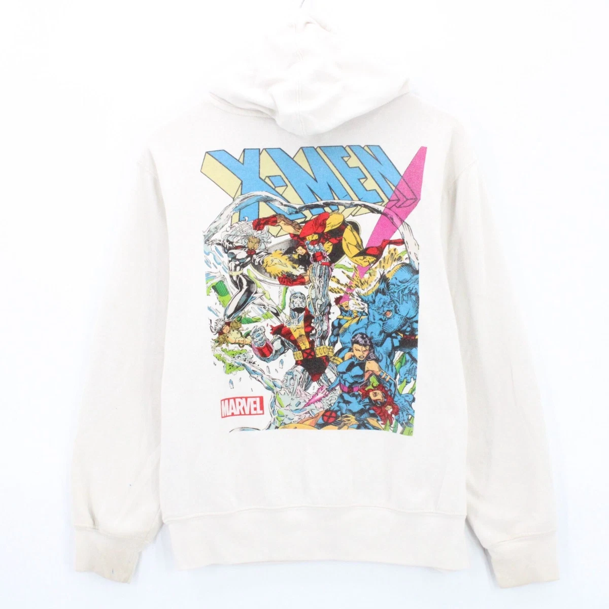 White marvel sweatshirt sales