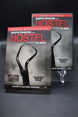 Hostel (Unrated Widescreen Cut) - DVD - VERY GOOD W/ SLIPCOVER