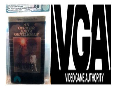 1982 Officer and a Gentleman Original Vhs Movie Graded VGA 80 New Cult Gere 1986