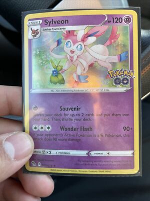 sylveon pokemon go card price FA/CRYSTAL CAVE EVOLVING SKIES-SECRET 2021 POKEMON SWORD & SHIELD EVOL main image 1