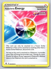 Fusion Strike Energy 244/264 Uncommon Fusion Strike Pokemon Card - NM Near Mint
