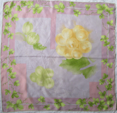 -Stunning LANCEL scarf 100% silk VGC vintage scarf 87 x 88 cm