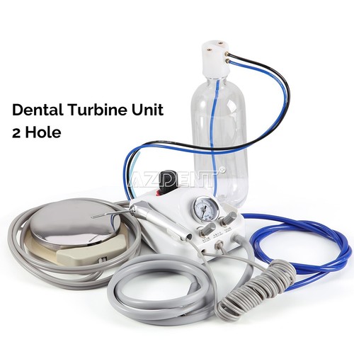 Unidad de Turbina Aire Dental 2 Orificios 3 Vias Jeringa Botella para Compresor - Picture 13 of 19