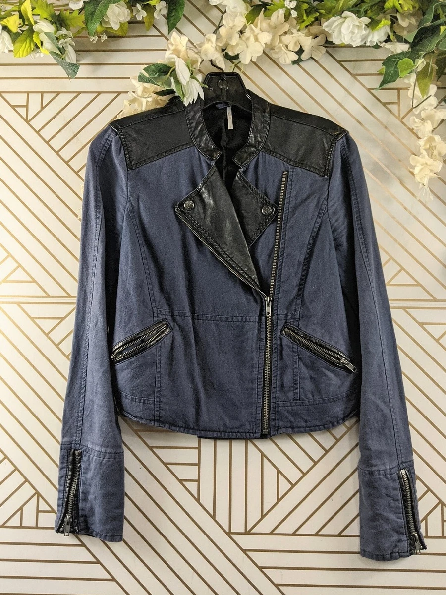 Free people top linen jacket
