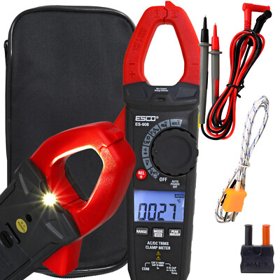 Gleichstrom Zange 400A Zangenamperemeter Zangenmultimeter AC/DC PEAK INRUSH LPF