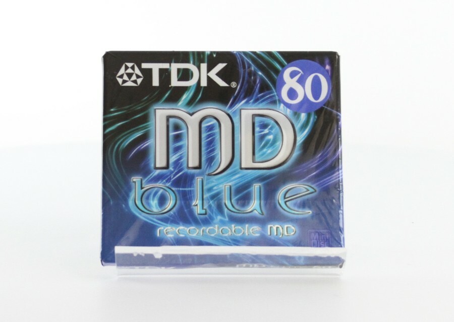 Sony Net MD Walkman MZ-DN430 MiniDisc Player PSYC w/ TDK 80 Minute  