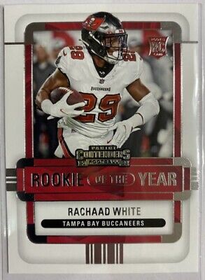 Rachaad White 2022-23 Panini Contenders ROOKIE of the YEAR Rachaad White 2022-23 Panini Contenders ROOKIE of the YEAR
