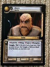 Star Trek CCG 2E MORN Barfly Rare Card NEVER PLAYED
