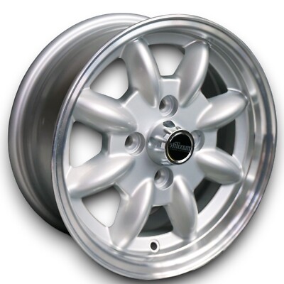 Minilite Style Leichtmetallfelgen silber für Sunbeam IMP 5,5x13 ET 25