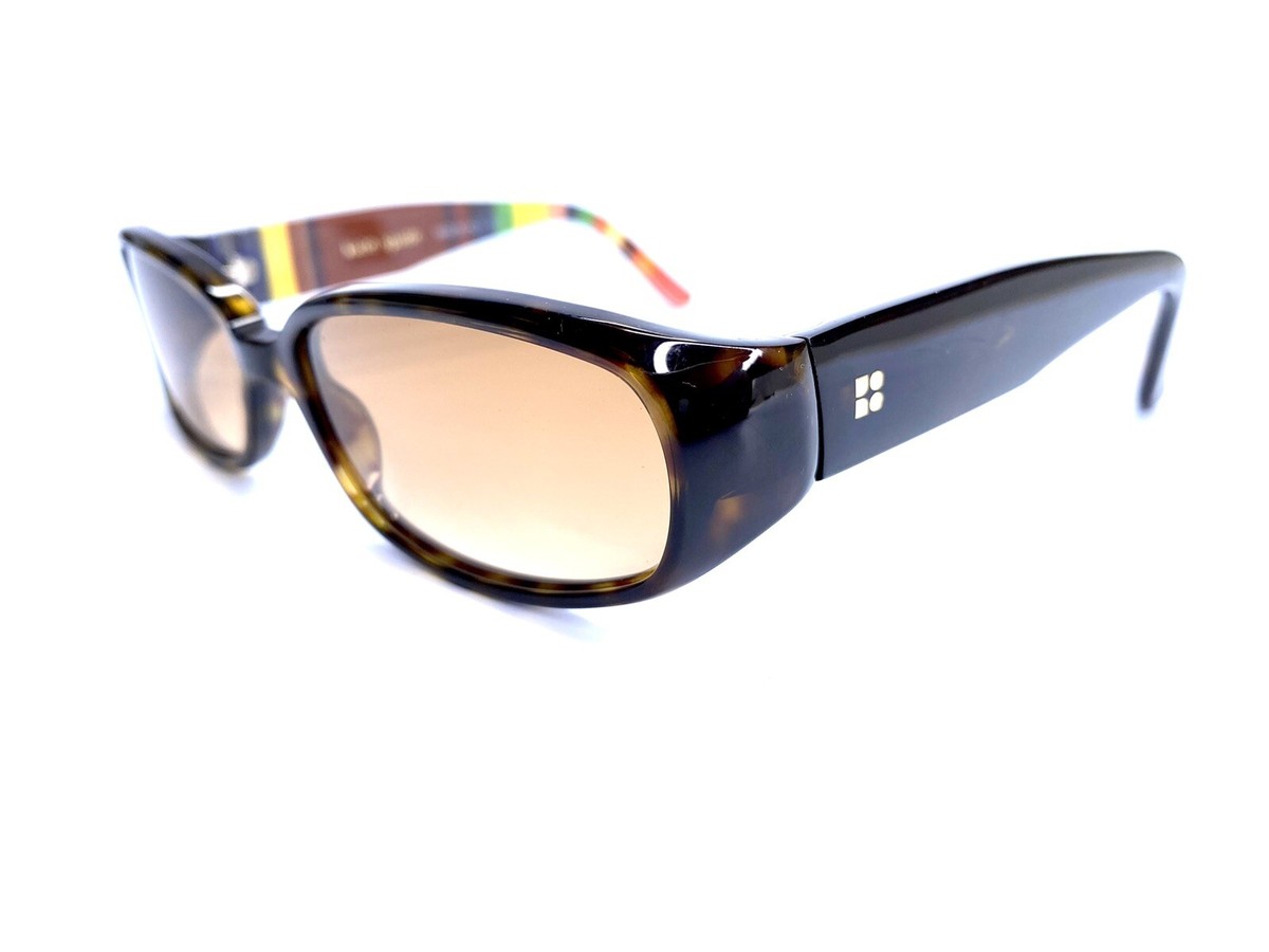 KATE SPADE Penelope Brown Tortoiseshell Striped Oval Sunglasses #32 Kate Spade Brown Tortoise Oval Sunglasses Italy Penelope/S  main image 2