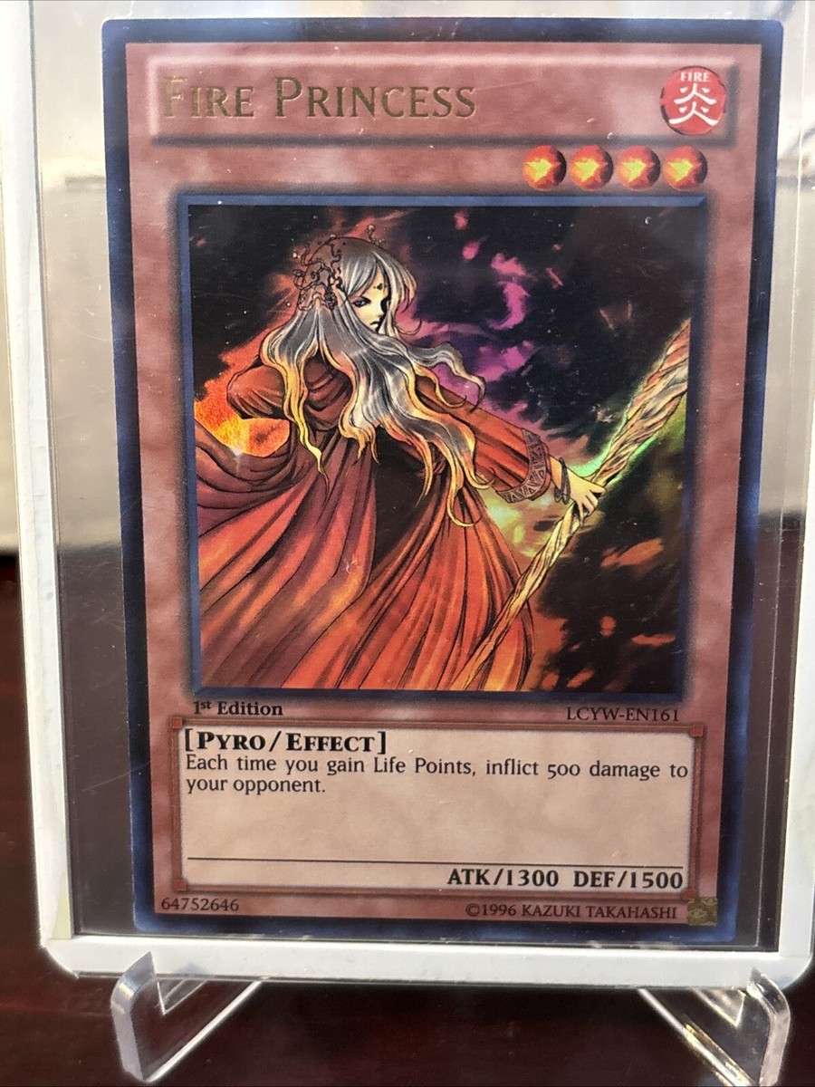 fire princess yugioh deck Fire Princess - LCYW-EN161 - Unlimited - Ultra Rare