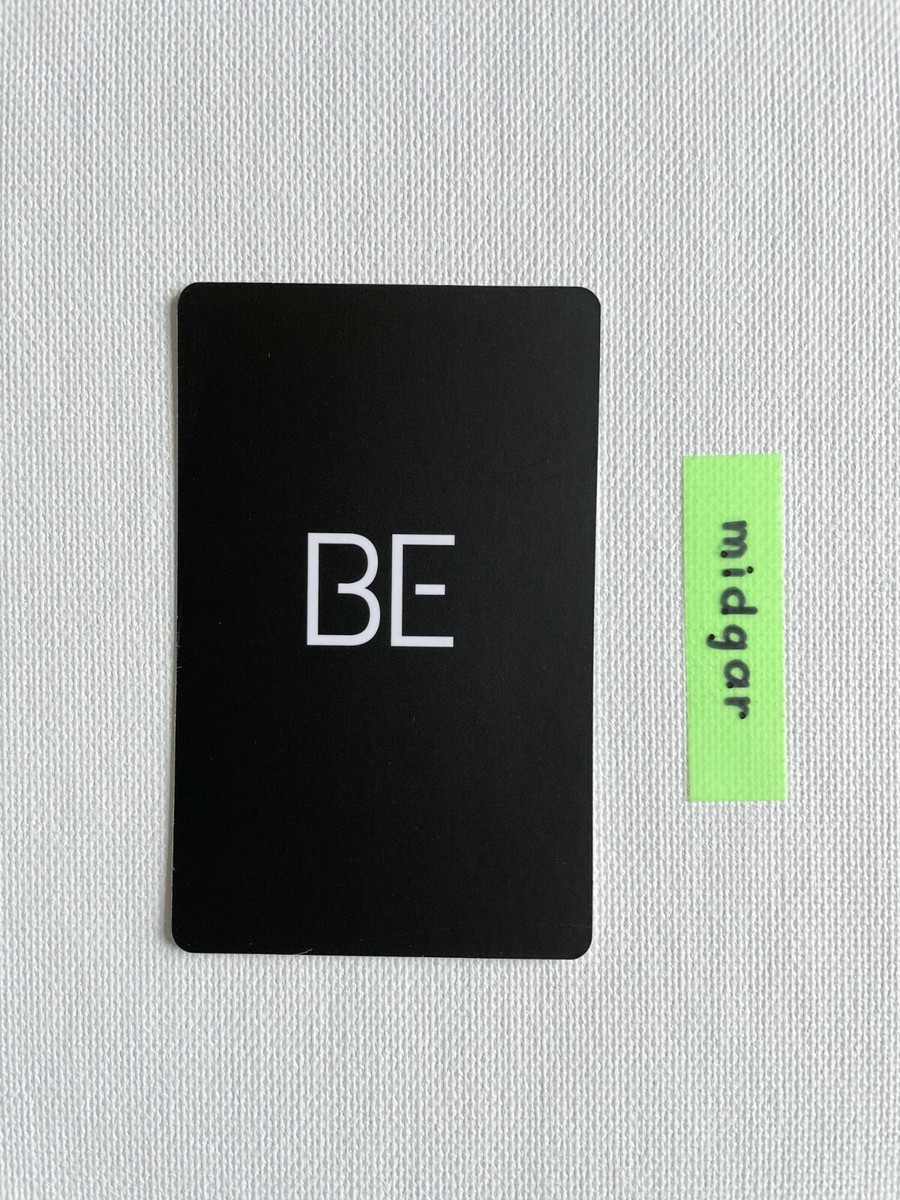 Official BTS BE Essentials Edition Album - Jin Photocard PC - US