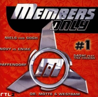 Members Only #01 (1998) - 2 CD - DJ Tonka, Novy vs. Eniac, Niels van Gogh, Pa...