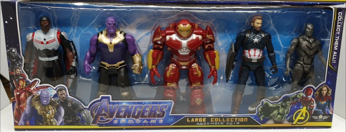 Thanos Avengers: End Game Titan Hero Power Thanos figure toy AU 30cm tall  Sound