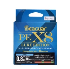 Seaguar  PEx8 Lure Edition Micro Braid Fishing Line choose size, from Japan