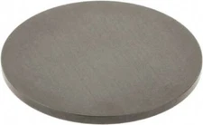 SPI #4-48 Black Oxide Steel Flat Button Dial Indicator Contact Point 1-1/2" Diam