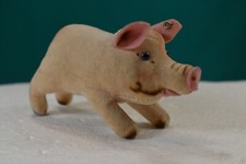 Vintage Steiff Jolanthe Velvet Pig