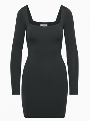 Aritzia Contour Anthracite Long Sleeve Square Neck Mini Dress Sz XS | eBay Aritzia Contour Anthracite Long Sleeve Square Neck Mini Dress Sz XS | eBay