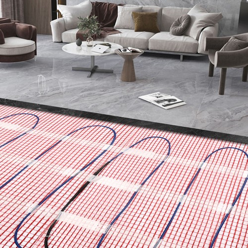 120V 1200W Smart Heat Mat Kit Floor Heating System Heating Floor Mat 20*0.5m - Picture 20 of 24