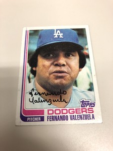 1982 topps fernando valenzuela vintage baseball card #510 la dodgers sharp ebay 1982 topps fernando valenzuela