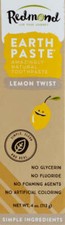 Redmond Clay Earthpaste Amazingly Natural Toothpaste Lemon Twist 1 Each 4 Oz