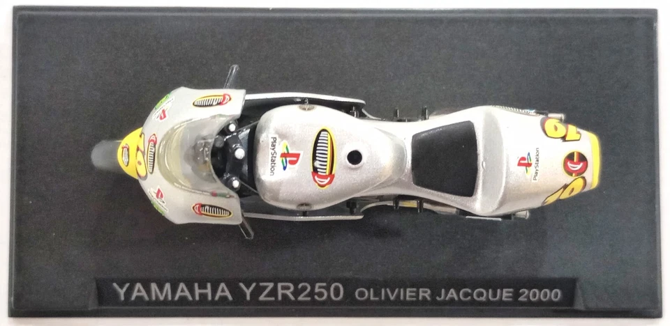 Bicicleta de Carreras IXO Modelos 1/24 Col. Yamaha YZR250 - Olivier Jacque 2000 (#3) Foto 4 de 4
