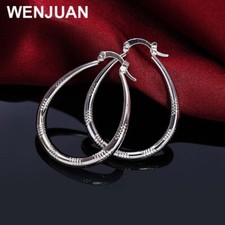 925 Sterling Silver Hoop Earrings for Women Dainty Charm Huggie Hoops Jewelry