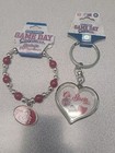 Ohio State Buckeyes Bead Bracelet & Keychain GAME DAY Made in USA. New — photo 1