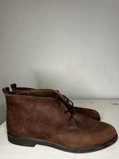 Vintage Women’s Dexter brown Suede Chukka Boots Sz 6.5 USA Made