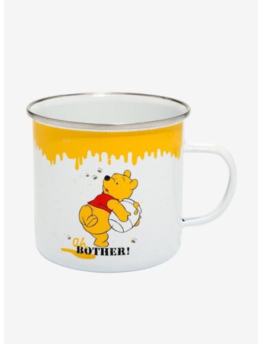 CAMPING Disney Winnie the Pooh Oh Bother! Camper Mug New - Metal cup SUMMER FUN