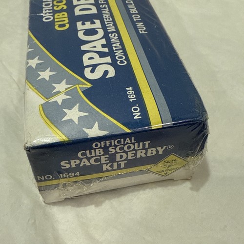 VINTAGE 1980S Cub Scouts SPACE DERBY No. 1694 Model Rocket Kit. Sealed. NIB - Picture 4 of 5