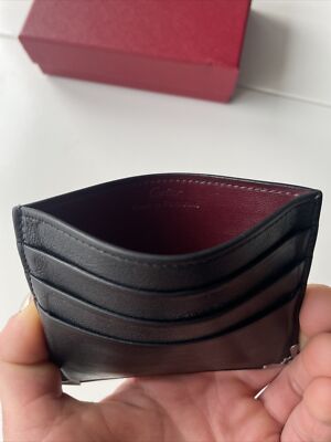 Cartier Simple 6-Credit Card Holder, Must de Cartier Black