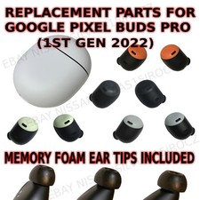 Google Pixel Buds Pro 2022 Left or Right or Charge Case Replacement FOAM TIPS