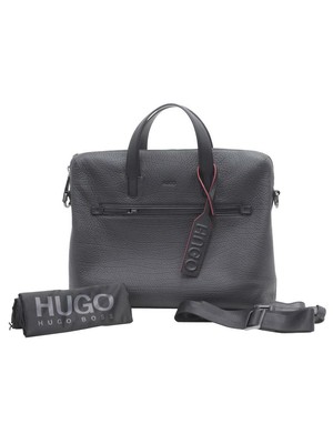 hugo boss victorian leather backpack