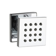 Shower Body Spray Jets Square Solid Brass Body Spray Shower Jet Massage Chrome