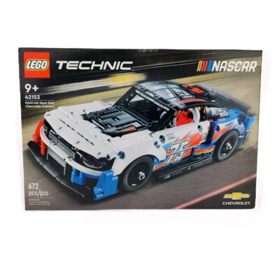 LEGO TECHNIC: Nascar NextGen Chevrolet Camaro Zl1 (42153) White & Blue Race Car