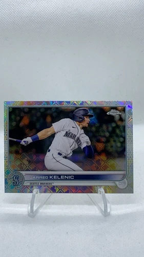 2022 Topps Chrome Jarred Kelenic Exclusive Mega Box Logofractor Parallel # 97