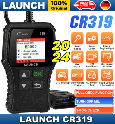2025 Launch CR319 Profi KFZ OBD2 Diagnosegerät Auto Scanner Fehler Auslesegerät