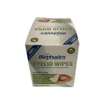 Blephadex Eyelid Wipes 30 Count