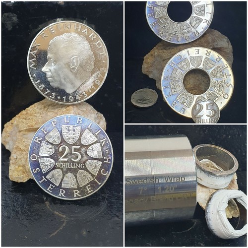 Münzring 25 Schilling Österreich  - Bild 3 von 4