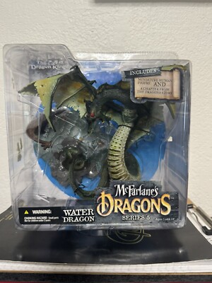 McFarlane's Dragons FDK Series 5 Water Dragon Clan Figure 2006 - New